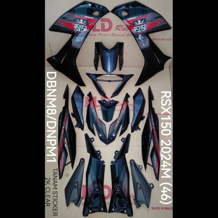 BUTTERFLY HITAM RSX150