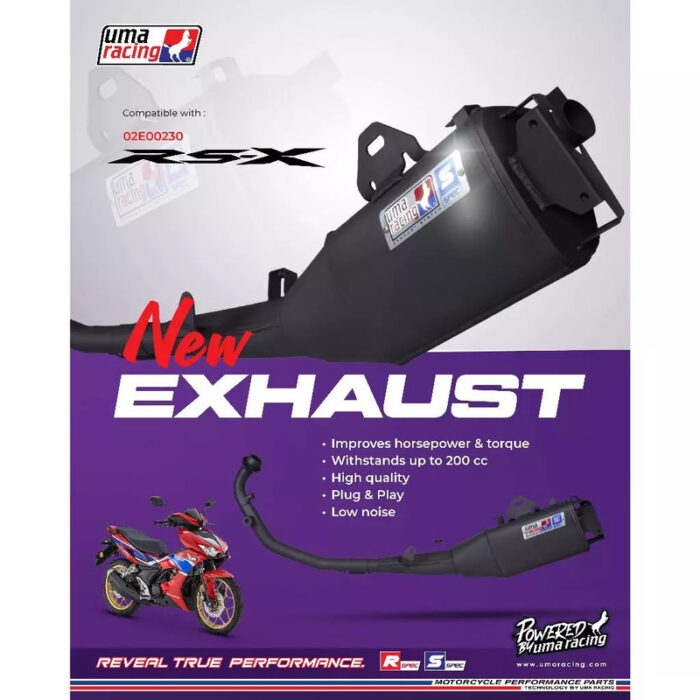 UMA RACING EXHAUST BACK PRESSURE 28MM RSX150