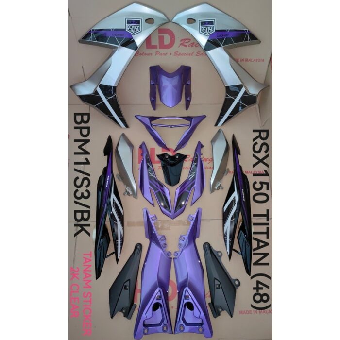 HLD TITAN PURPLE RSX150