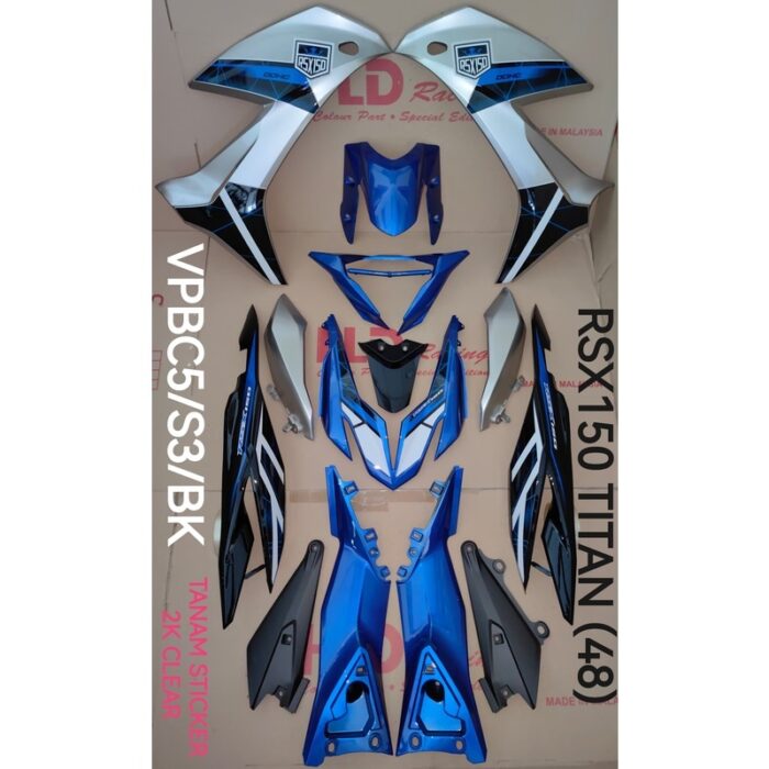 HLD TITAN BIRU RSX150