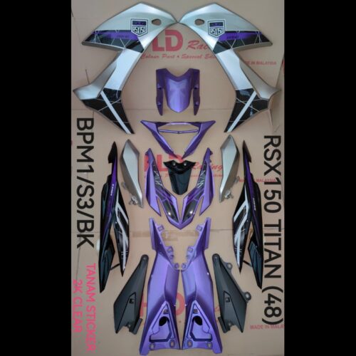 HLD TITAN PURPLE RSX150