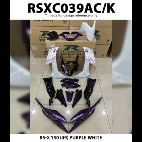 RAPIDO AEROX PURPLE RSX150